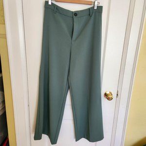 Zara high-waisted wide leg pants